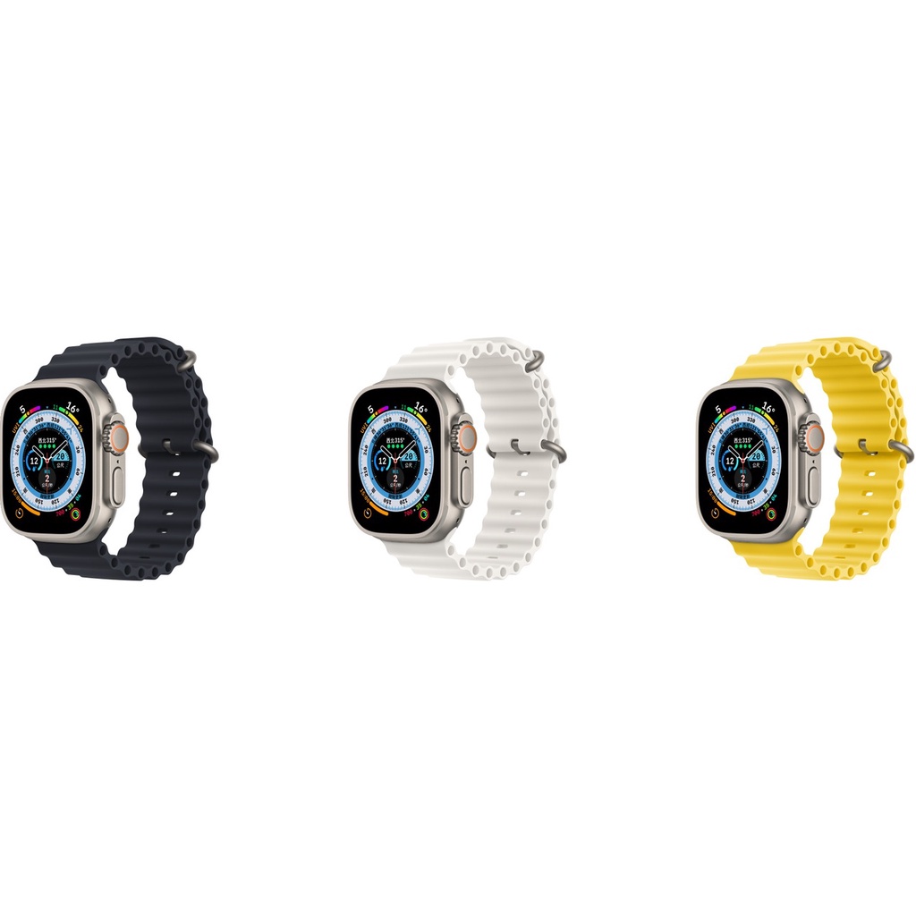 [龍龍3C] 蘋果 Apple Watch Ultra LTE 49mm 鈦金屬 黑色 白色 黃色 海洋錶帶