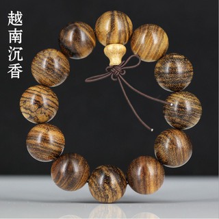 【現貨】越南沉香手珠 手環 佛珠 念珠 手鍊 文玩 12mm 15mm 18mm 17顆 15顆 13顆