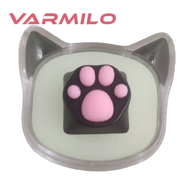 VARMILO阿米洛 貓爪鍵帽-黑粉色 總騏科技 B18