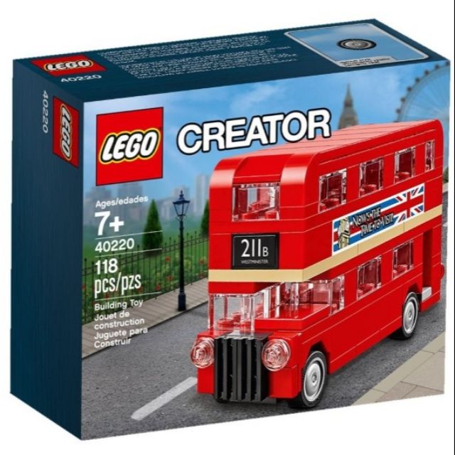 [qkqk] 全新現貨 LEGO 40220 雙層巴士 樂高creator創意系列