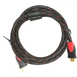 HDMI傳輸線1.4版-雙編織(1.5M/頭鍍金)