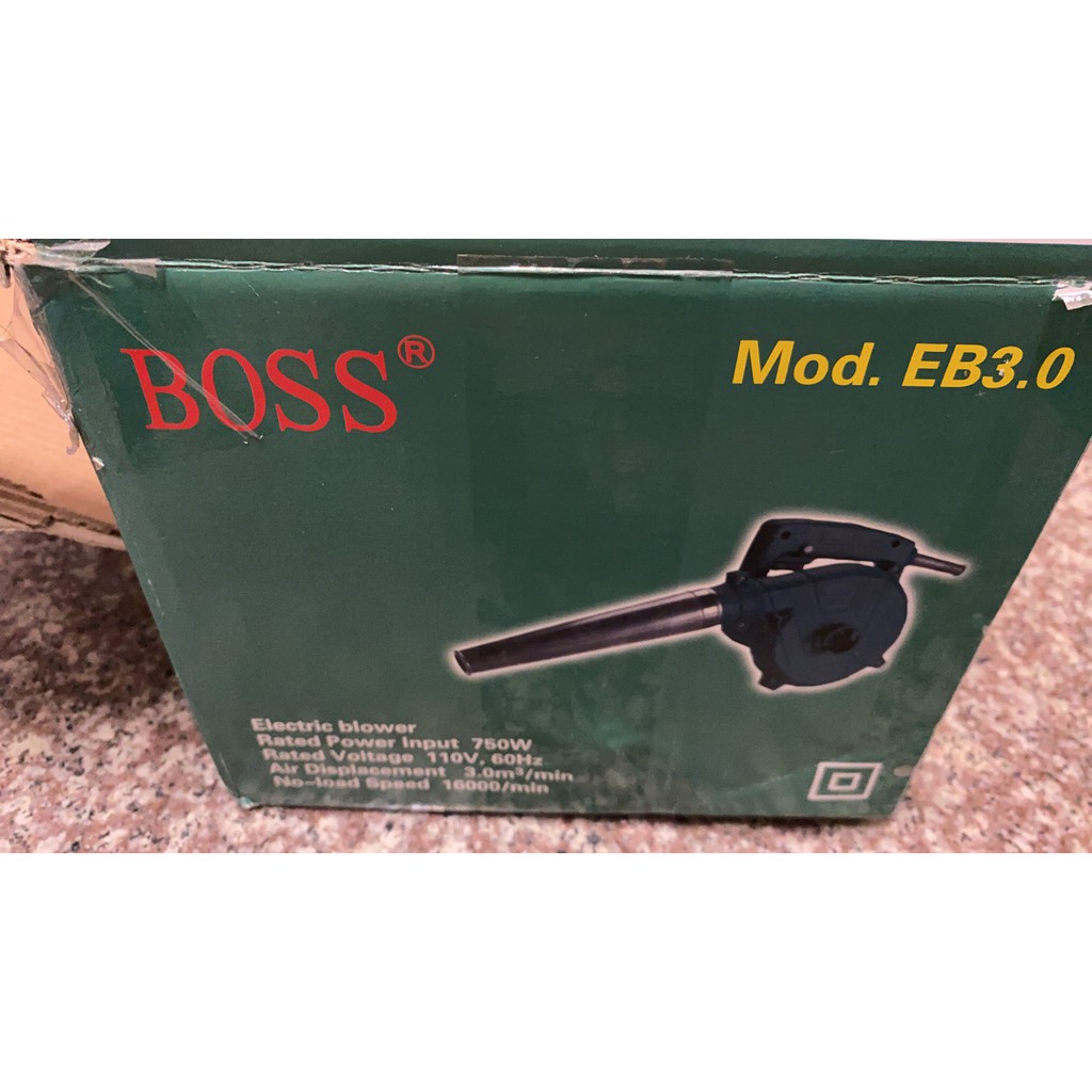 BOSS EB3.0 吹吸兩用電動鼓風機 吹塵器 吸塵器 吹風機