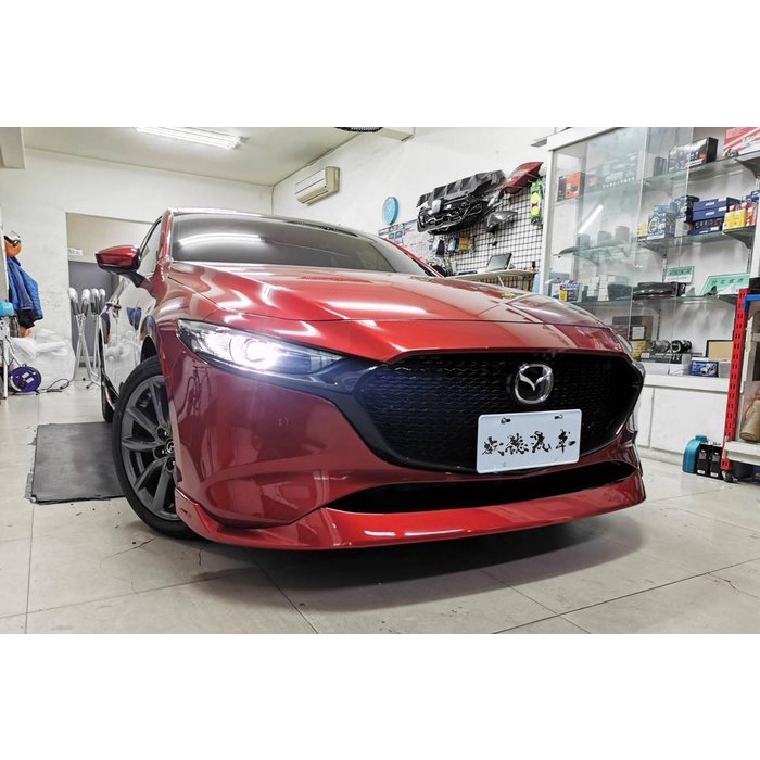 宏業車坊工作室   2019 20 全新 MAZDA3 五門 MZ款 空力套件 前下巴 側裙 後下巴 M3 馬三 ABS