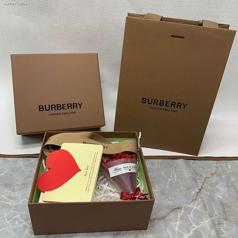 專柜原版正品巴寶莉/BURBERRY 紙袋香水包裝盒子禮品手提紙袋禮盒