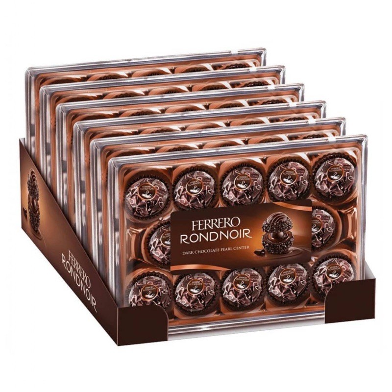 義大利 FERRERO RONDNOIR 黑巧克力朗莎 14顆/盒