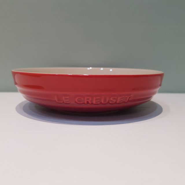 Le Creuset LC 20cm 深圓盤 盤 碗 深 櫻桃紅