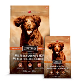 加拿大 萊馥特 LIFETIME 犬用  無穀飼料  腸胃 放養雞口味