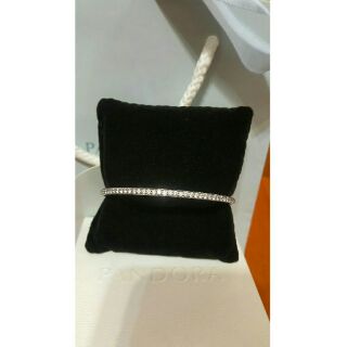 $3500含運 全新潘朵拉 PANDORA 純銀滿圈鑲鋯石手環590511CZ (情人,聖誕,生日,手環盒,限定版紙袋)