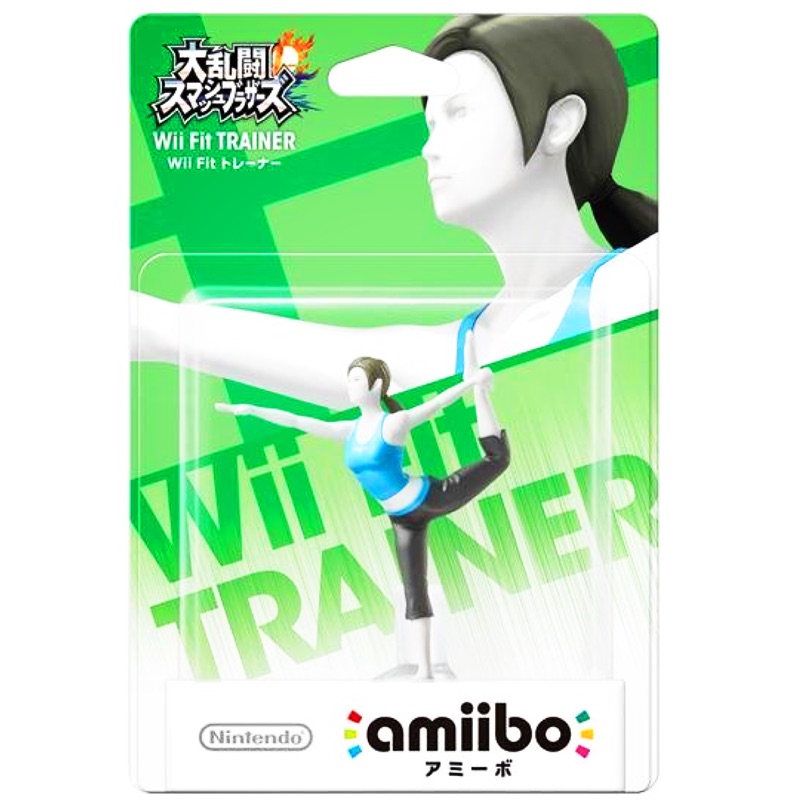 【東晶電玩】Wii U 任天堂明星大亂鬥 近距離無線連線 NFC 連動人偶玩具 amiibo Wii Fit 訓練家