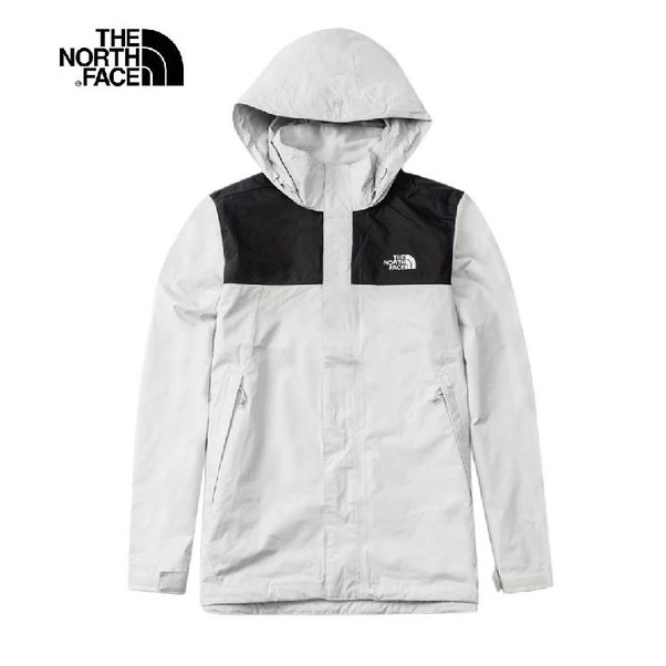 THE NORTH FACE 男 防水外套 灰白 NF0A4UAU5WH【GO WILD】