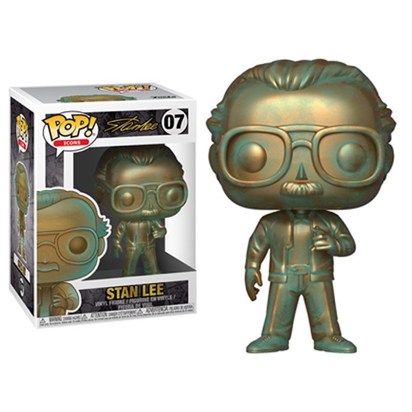 [Paradise] Funko POP! Stan Lee Marvel經典人物 POP!人偶 - 史丹李 (銅像版)