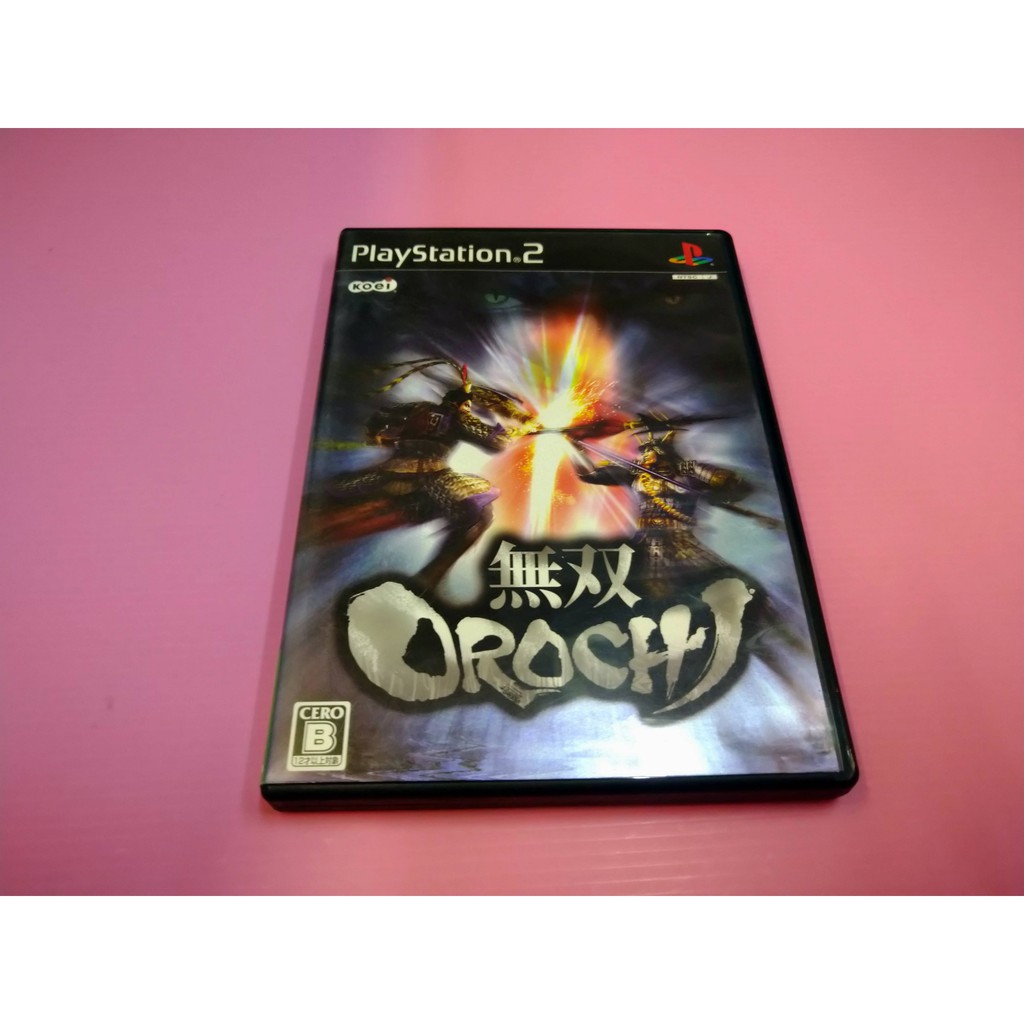 出清價 網路最便宜ps2 2手原廠遊戲片無雙orochi 蛇魔賣80而已 蝦皮購物