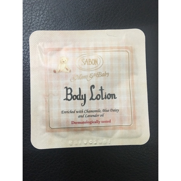 SABON 媽媽寶寶 身體乳液 5ml 注意效期！