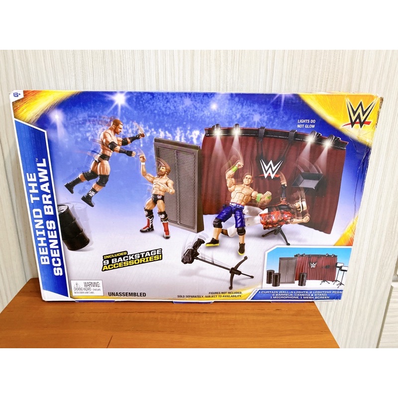 wwe 摔角 後台 場地 Mattel elite