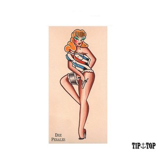 GOODFORIT /加州Tip Top Tattoo Parlor Stay Sharp Giclee畫報女郎畫作