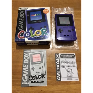日本原廠 任天堂 Nitendo GBC Game Boy Color 紫色 近新 日本製