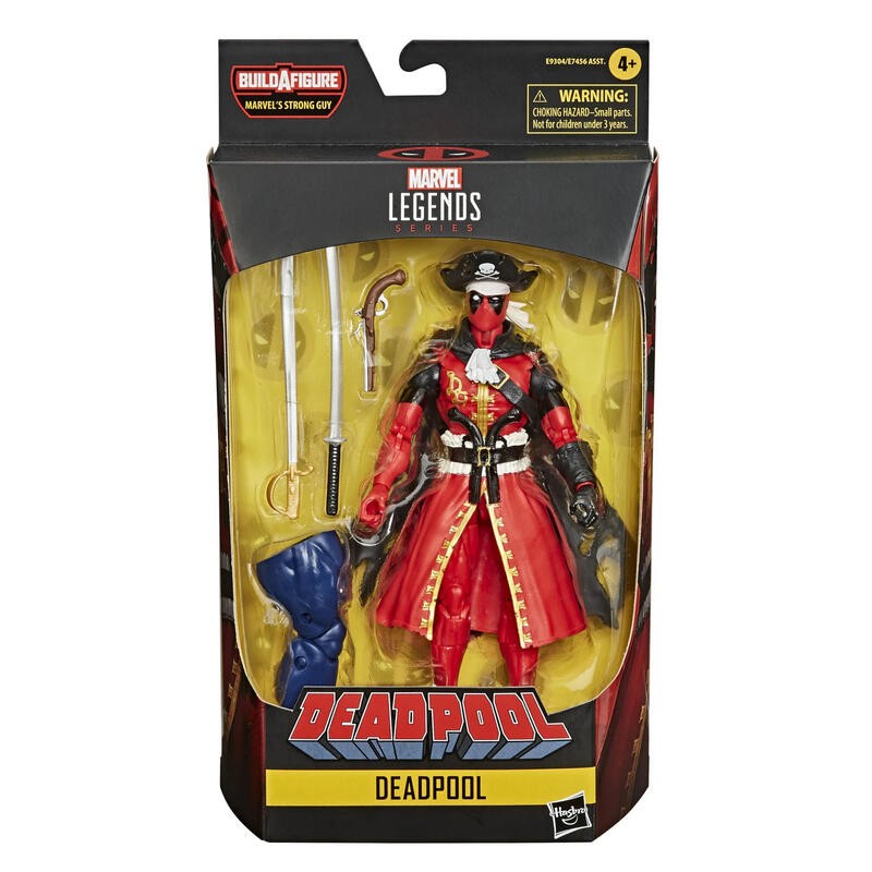 【孩之寶hasbro】MARVEL legends 漫威 可動 6吋 死侍 海盜死侍 Deadpool