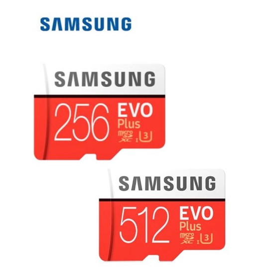 三星 SAMSUNG 256GB 512G Micro SD SDXC MicroSD 4K U3 EVO PLUS