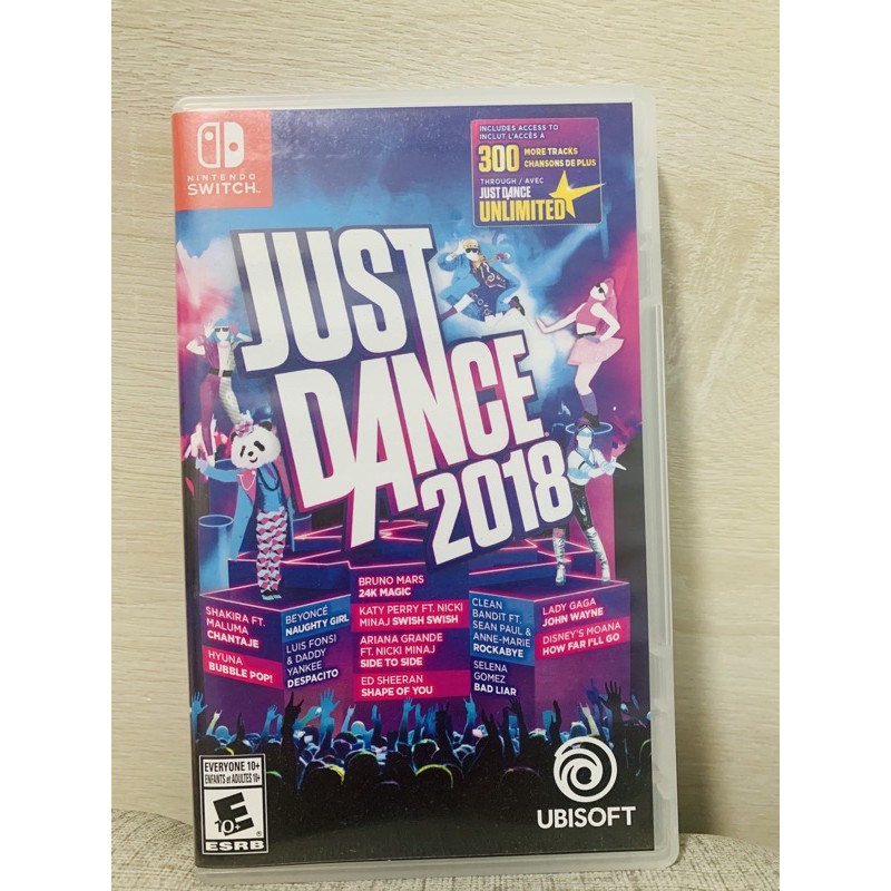 Nintendo switch Just Dance 2018