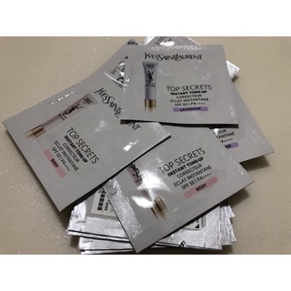 YSL🔥薄荷綠妝前乳/超模聚焦光感/恆久完美無瑕 粉底液 名模肌密光燦水凝露/cc霜/持妝凝乳/隔離乳 1ml 攜帶方便
