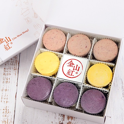 【金山紅】招牌水果乳酪蛋糕（8入 / 盒）