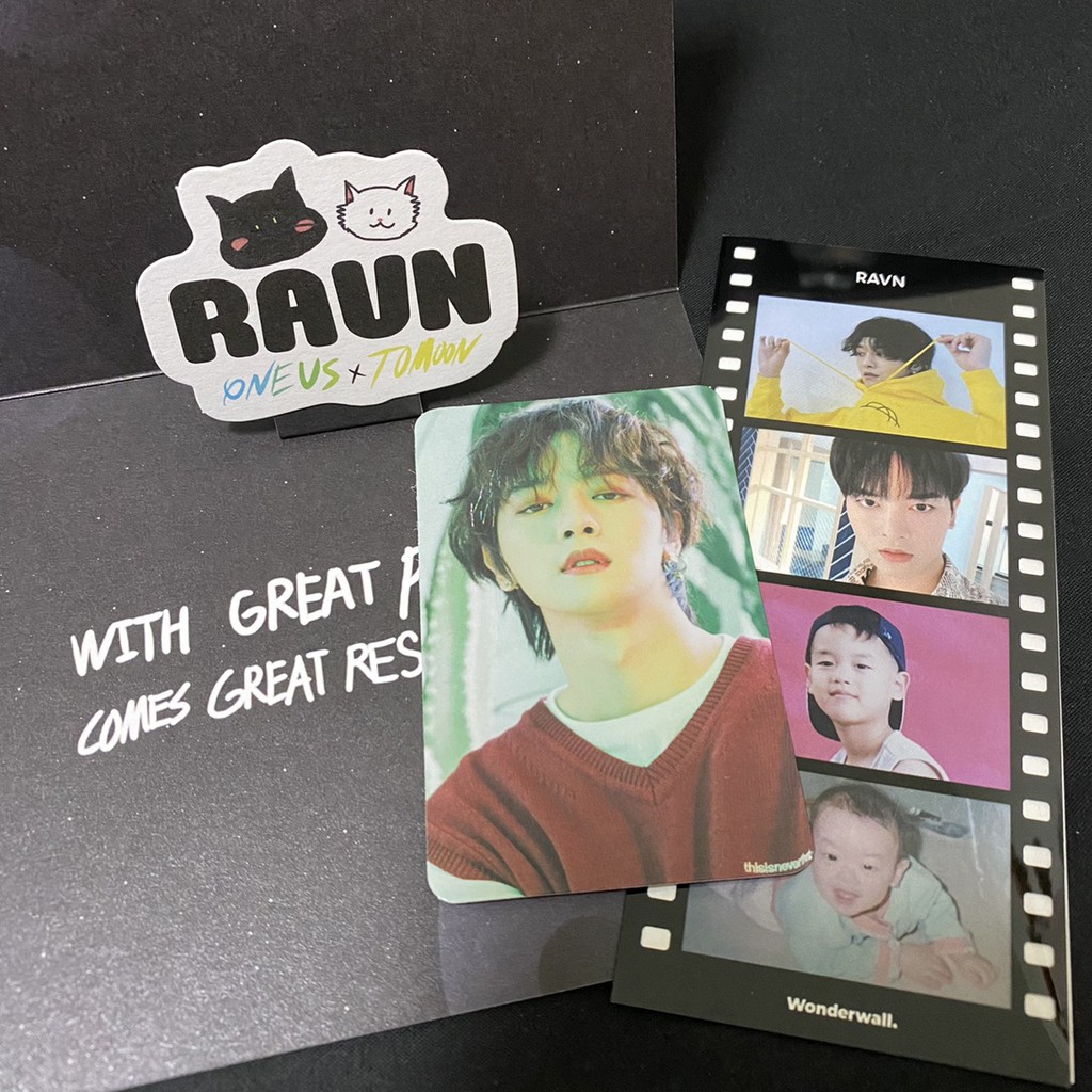 ONEUS RAVN レイブン Wonderwall セット ONEUS X Wonderwall.] Art lab Project