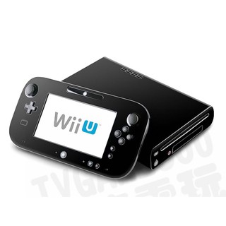 【二手主機】任天堂 NINTENDO WIIU 32G 豪華版 日規 日文主機 黑色 裸裝【台中恐龍電玩】