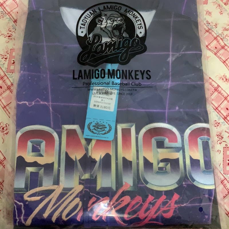 Lamigo2018動紫球衣29