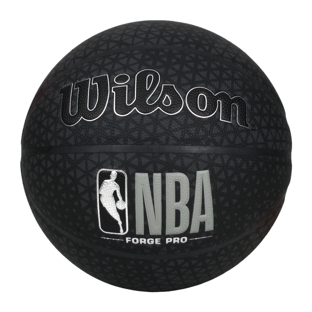WILSON NBA FORGE系列 PRO合成皮籃球 #7( 室外 7號球「WTB8001XB07」 黑灰