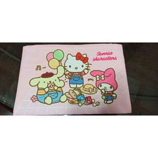 全新正版三麗鷗限定版收納包Hello Kitty凱蒂貓 美樂蒂 布丁狗化妝包小物收納包文具袋萬用包 3c收納袋 衛生棉包