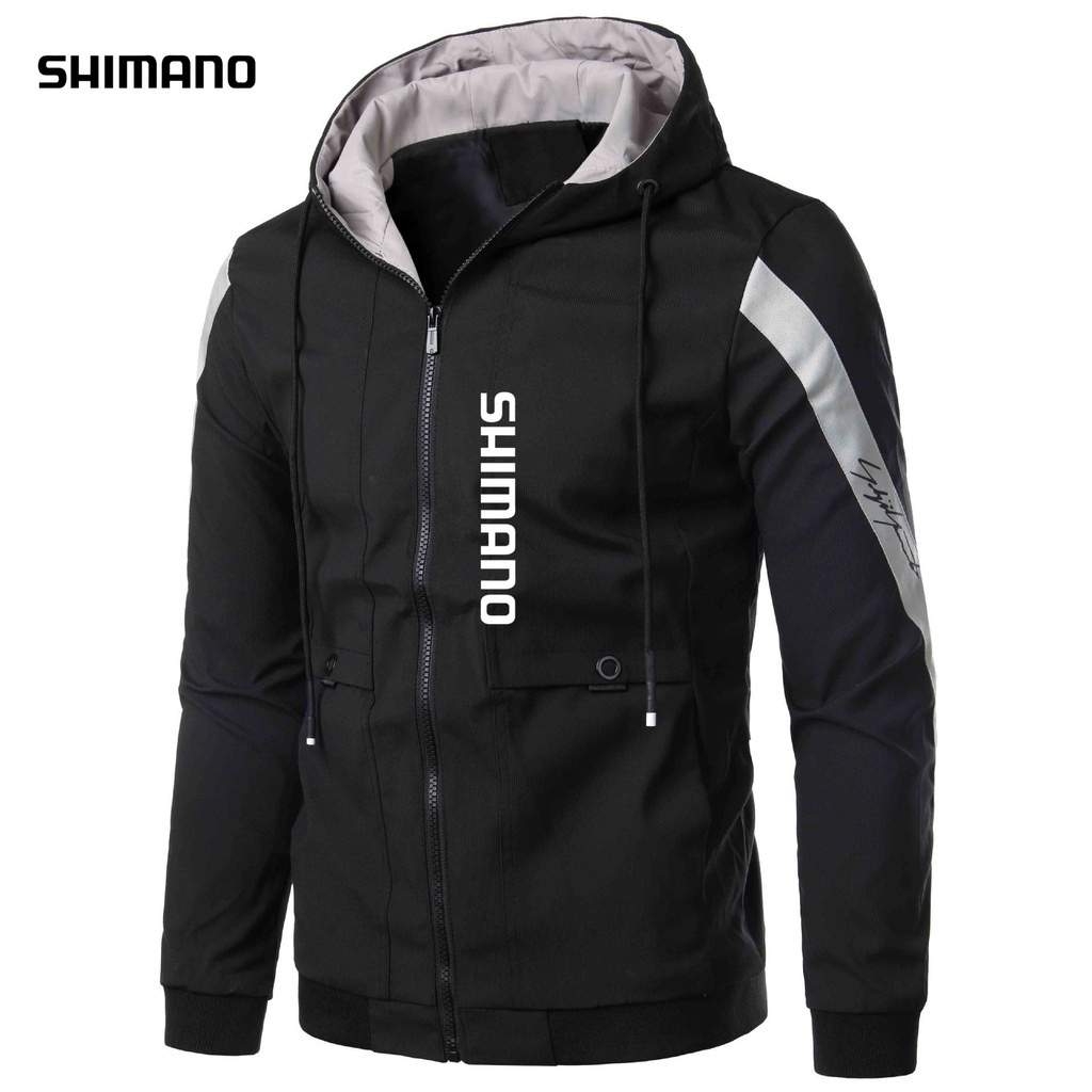 新款 Shimano 男士外套薄防風釣魚外套春秋透氣速乾戶外運動釣魚服