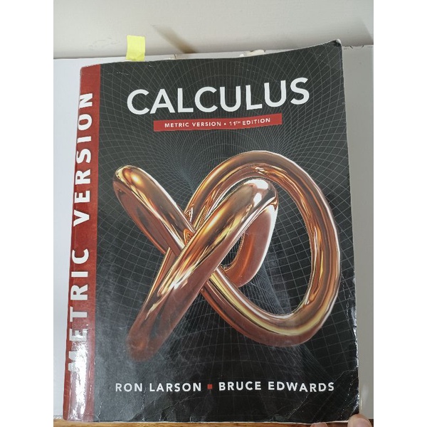 微積分原文書Calculus 11/e (Metric Version) LARSON 9781337616195