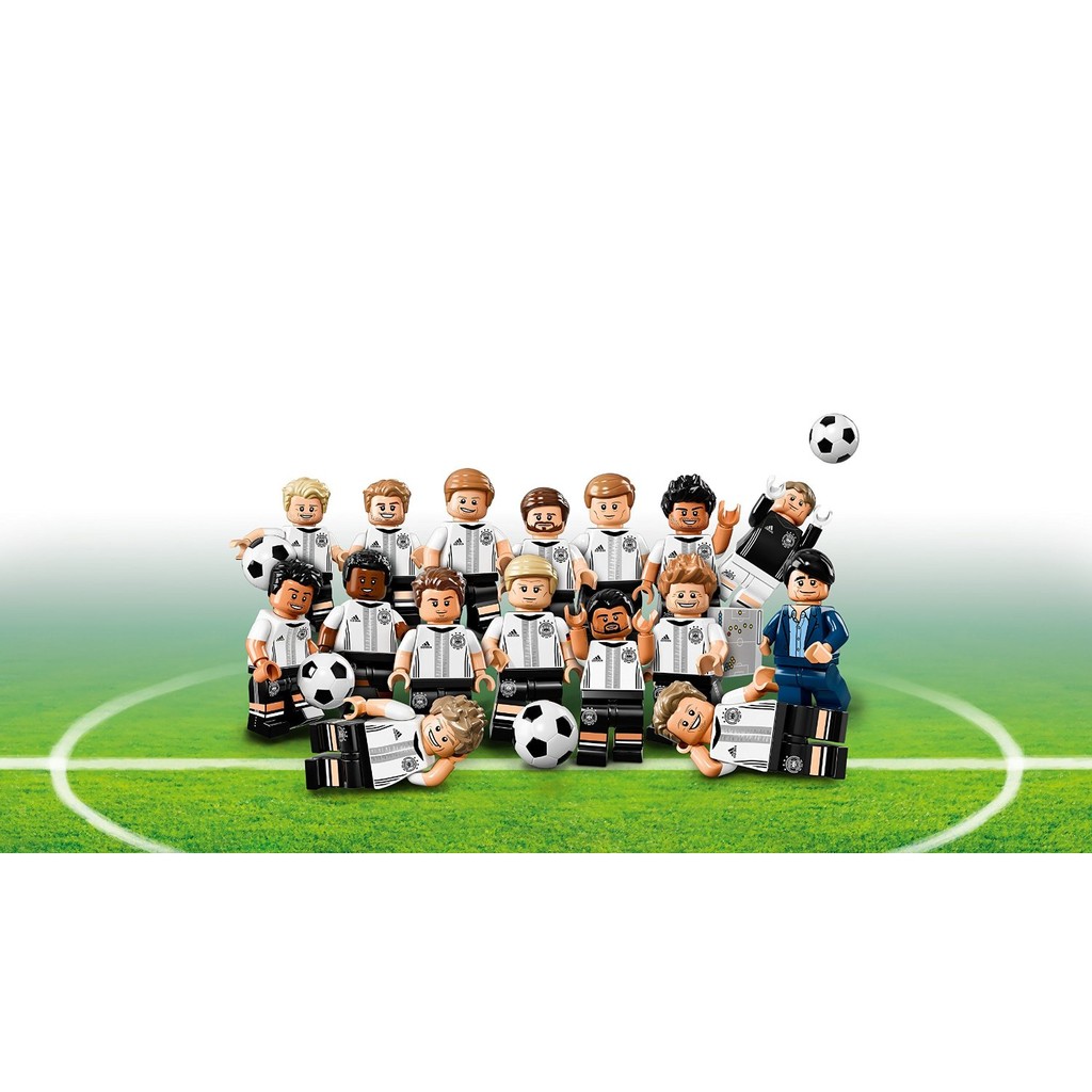 *現貨$4500!* Lego Minifigures 71014 DFB德國足球隊-16款公仔(包含15顆足球)