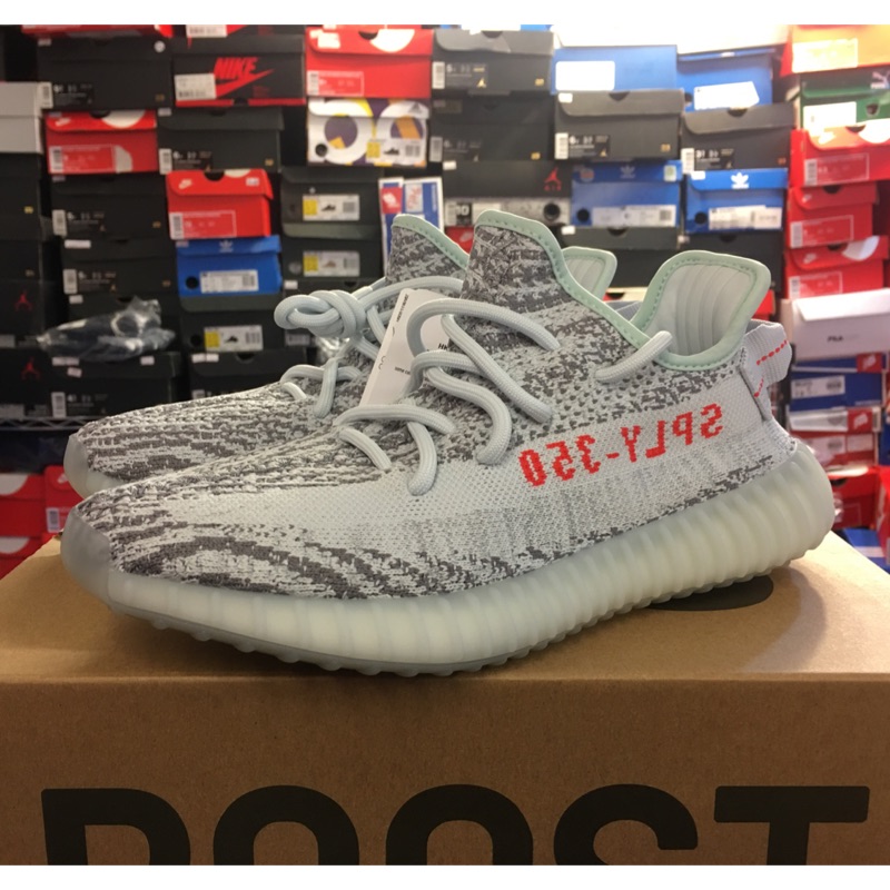 {OGC} ADIDAS YEEZY BOOST 350 V2 冰藍 B37571