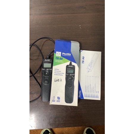 Phottix TR-90 C6 canon電子快門線 (Canon RS-60E3 相容連接線)