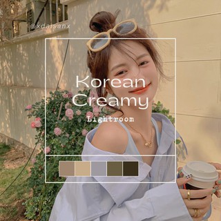 「韓系奶油色調」Koresn Creamy Lightroom Presets DNG 色調風格檔