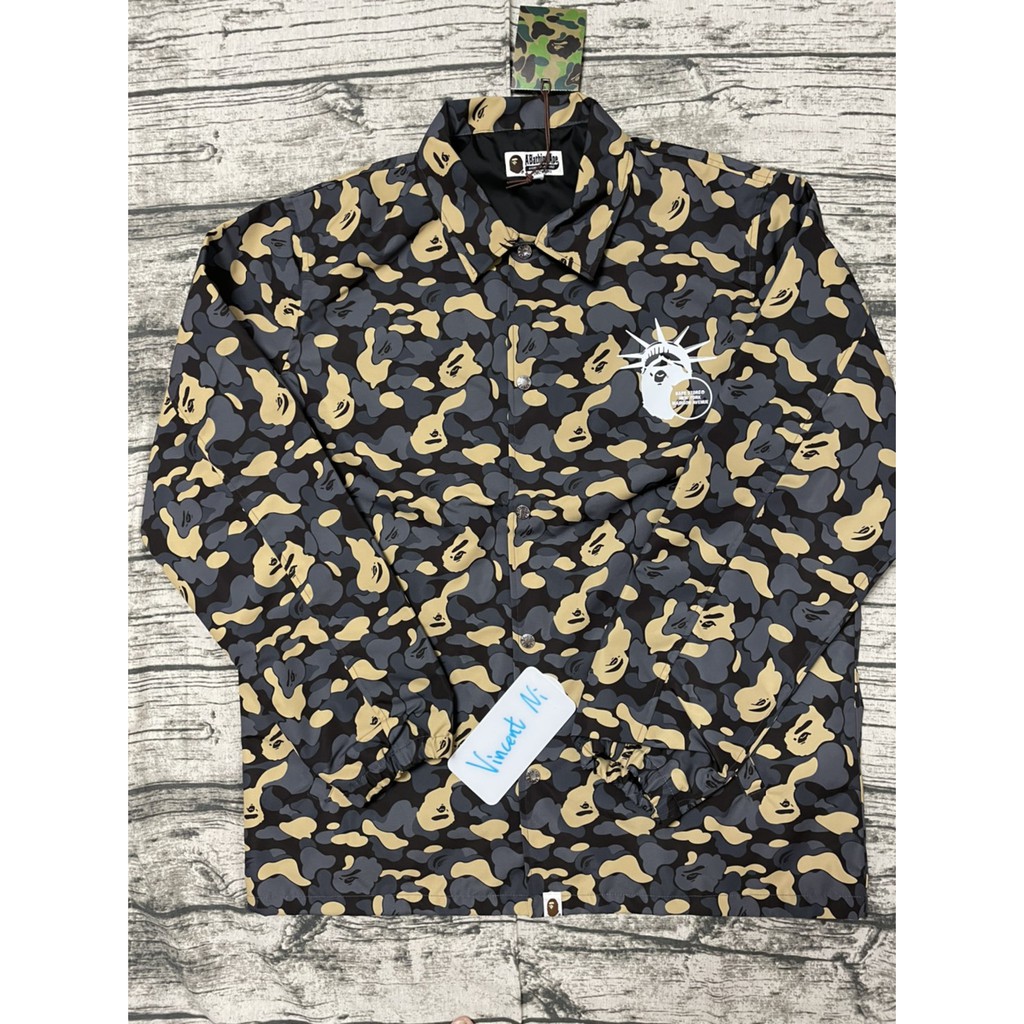 預購 BAPE NEW YORK MADISON STROE COACH JACKET 紐約麥廸遜店舖限量教練外套