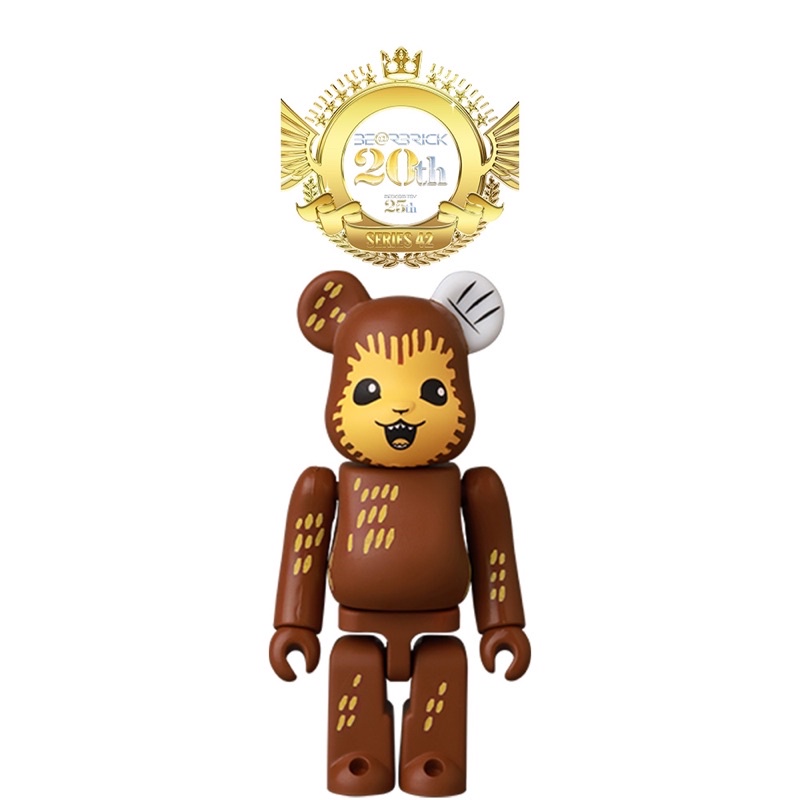 BE@RBRICK 庫柏力克熊 42代 100% 小熊蛋糕店