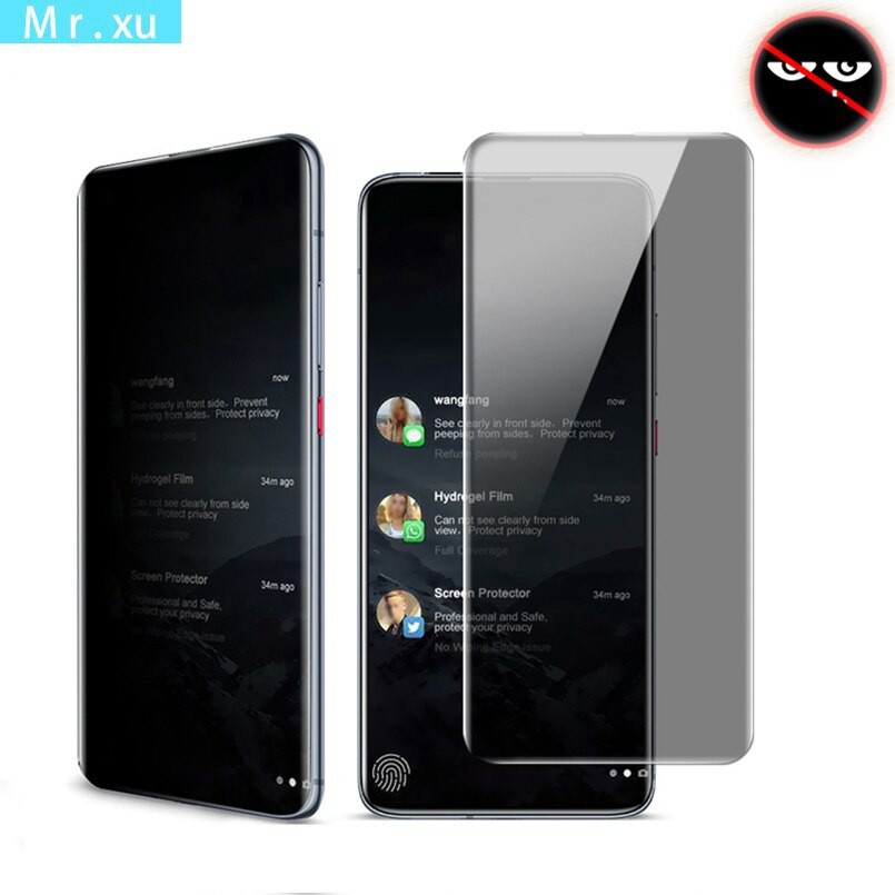 防偷窺小米紅米Xiaomi Redmi K20 K30 pro note 5 6 7 8 pro 5A熒屏保護膜玻璃貼