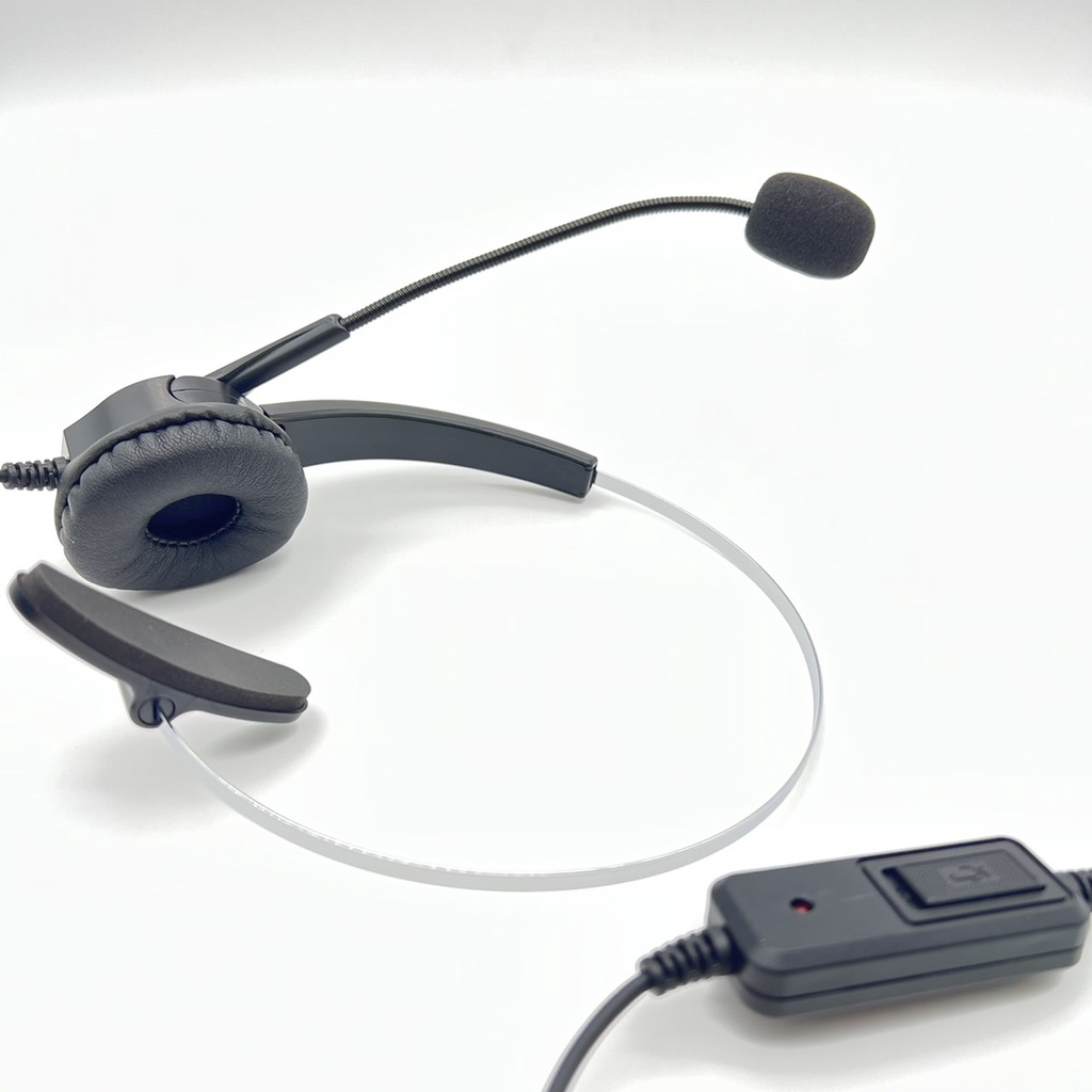 【仟晉資訊】TCL通訊 阿爾卡特 ALCATEL 8008話機款 單耳耳機麥克風 含調音靜音功能 耳機式麥克風