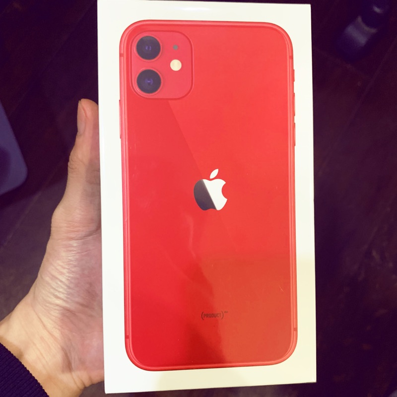 自售全新未拆iPhone 11 64g 紅色