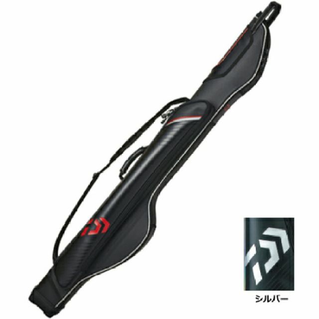 =佳樂釣具=DAIWA 竿袋 ROD CASE FF128RS(K)  LOGO銀色/紅色款 保證正品