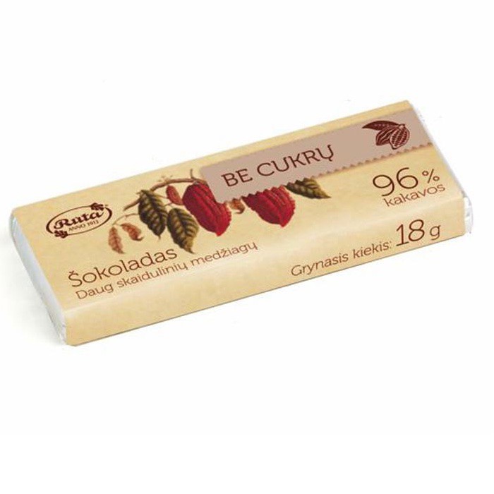 Ruta露特96%高纖黑巧克力 eslite誠品