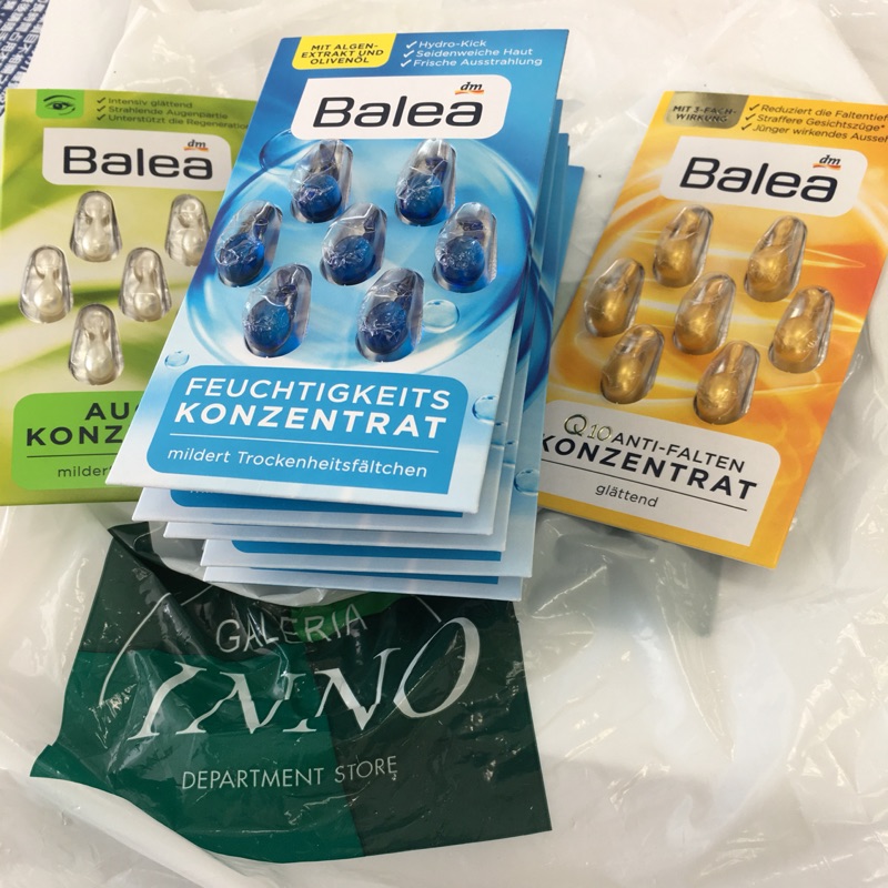 🇩🇪 德國代購現貨 Balea 芭樂雅 dm 2020.10後 德國同步臉部保養精華膠囊，6件🈴️購，1入$55！