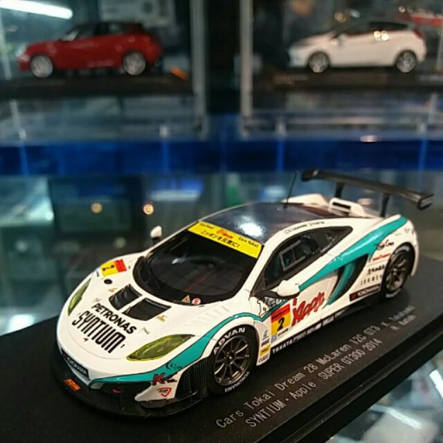 吉華科技@EBBRO 45247 Cars Tokai Dream 28 McLaren 12C GT3 SKNTIUM•Apple SUPER GT300 2014 1/43