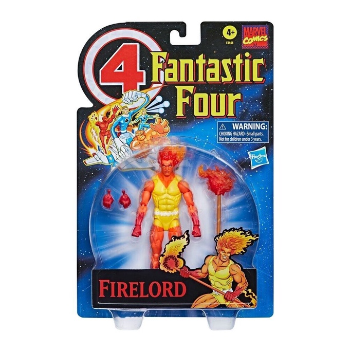 【超萌行銷】現貨 賠售 漫威 Marvel Legends 6吋 復古吊卡焰皇 FIRELORD 可動完成品