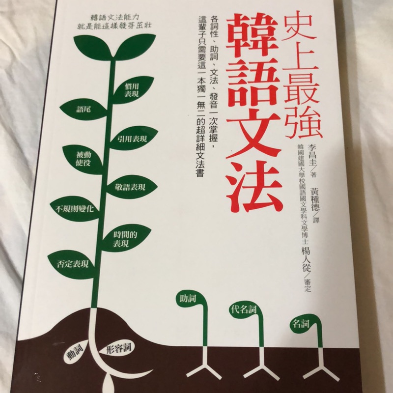 史上最強韓語文法 各詞性 助詞 文法 發音一次掌握 全新 二手 韓語學習 蝦皮購物