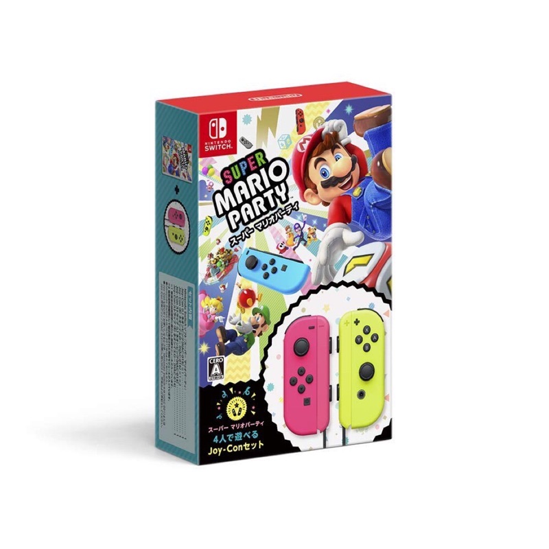 （客訂 勿下單）Nintendo Switch Mario Party 馬力歐派對組合包 日版