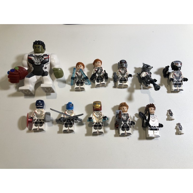 ［市集］樂高LEGO - 76126/76124 復仇者聯盟量子服全套13隻人偶