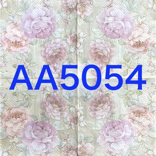 波弟彩繪拼貼/木器彩繪/蝶古巴特餐巾紙/AA5054/美麗的花朵